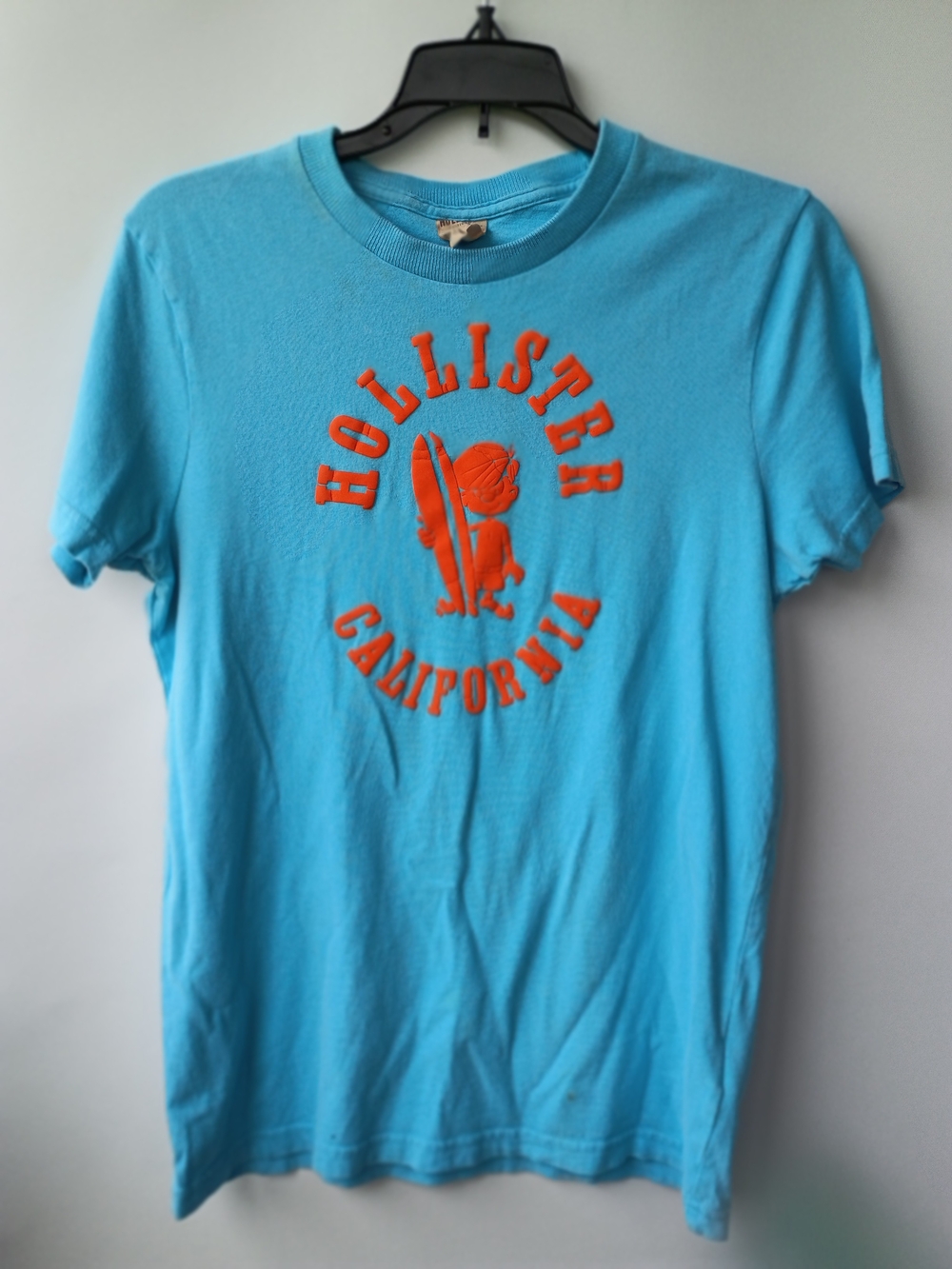 ​HOLLISTER California Blue Orange Graphic Tee Size M
